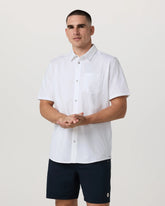 Short Sleeve Knit Oxford Button Down - Classic Fit