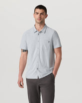 Short Sleeve Ace Button Down