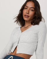 Long Sleeve Pose Mini Cardigan