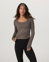 Long Sleeve Halo Essential Scoop