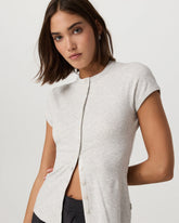 Short Sleeve Pose Button Up