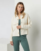 Mackenzie Cropped Shirt Jacket