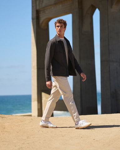 Fletcher Elastic Waist Pant Athletic Slim Fit 30"