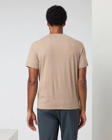 Short Sleeve Current Stripe Tee