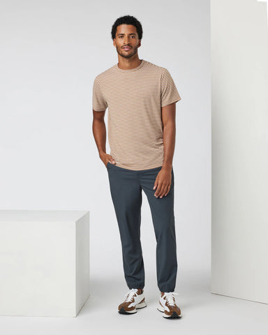 Short Sleeve Current Stripe Tee