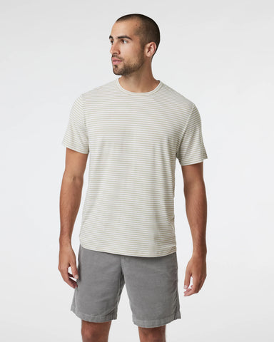 Short Sleeve Current Stripe Tee