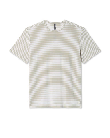 Short Sleeve Current Stripe Tee