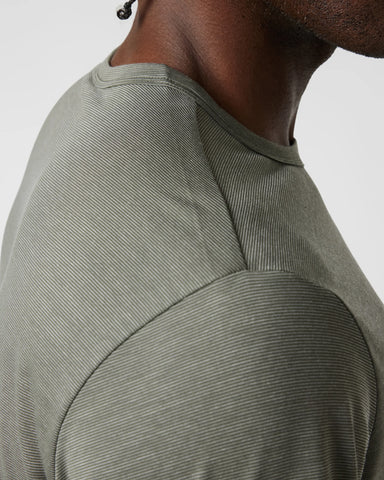 Short Sleeve Marina Stripe Tee