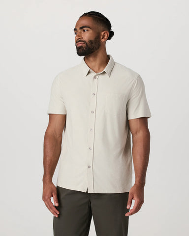 Short Sleeve Strato Button Down