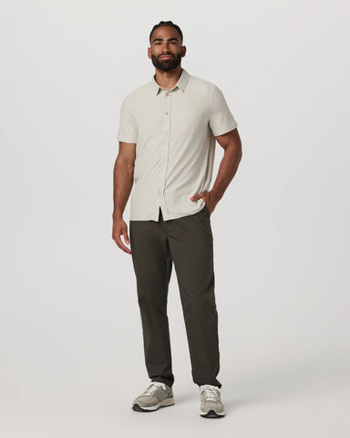 Short Sleeve Strato Button Down