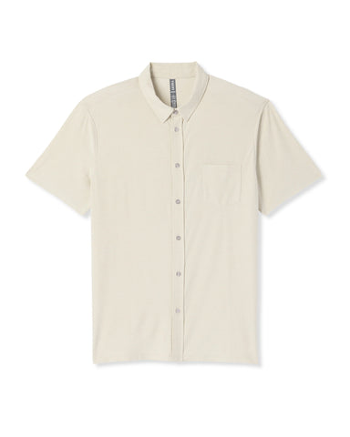 Short Sleeve Strato Button Down