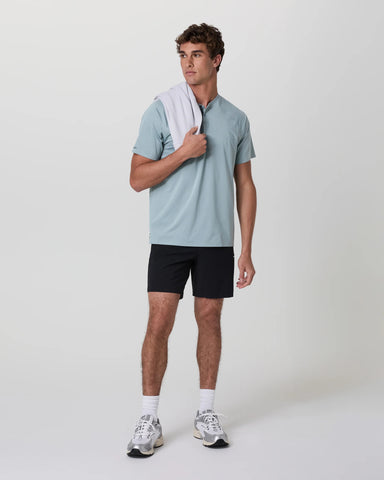 Short Sleeve Viewpoint Henley