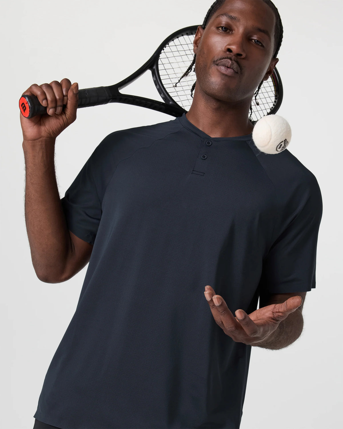 Short Sleeve Viewpoint Henley