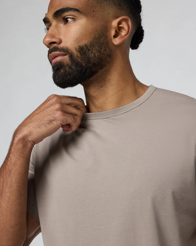 Short Sleeve Feather Tee - Relaxed Fit