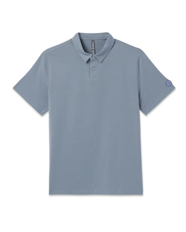 Short Sleeve Feather Polo