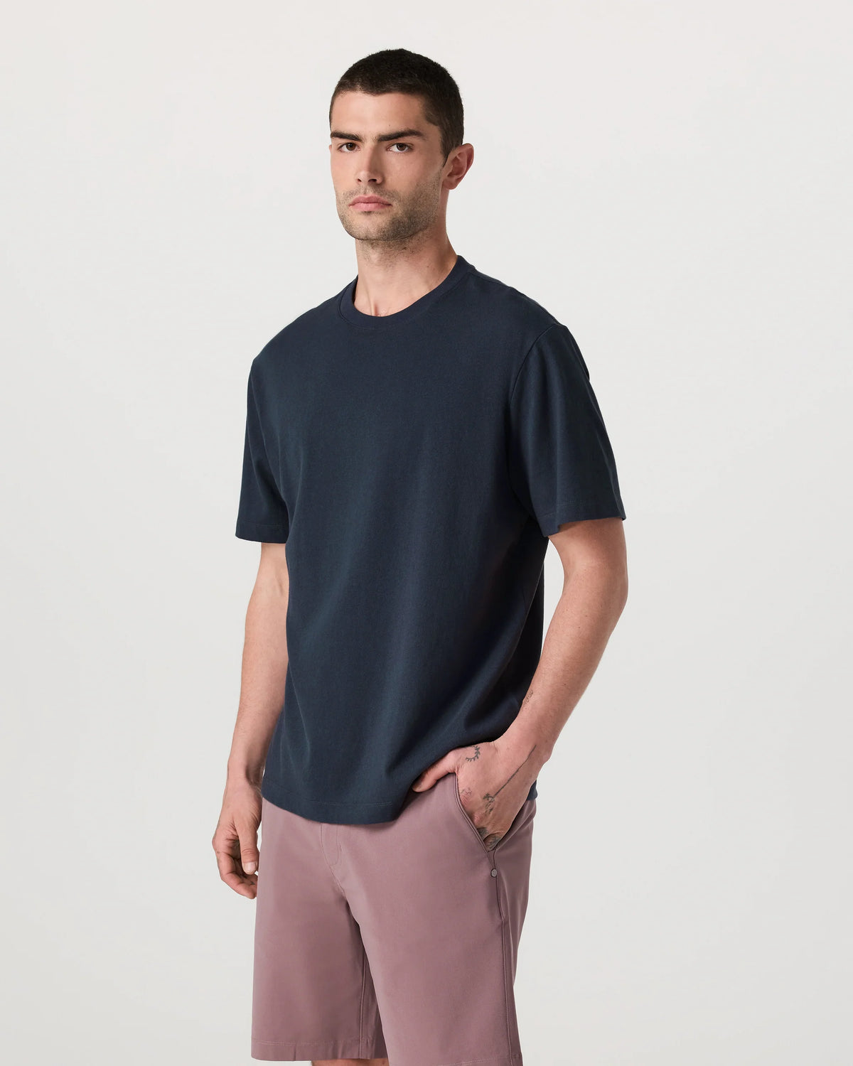 Short Sleeve Vuori Heavyweight Cotton Tee - Relaxed Fit