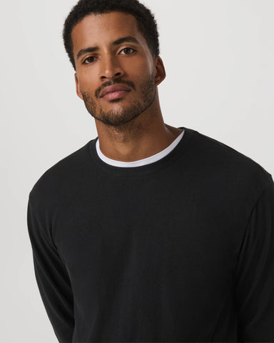 Long Sleeve Vuori Heavyweight Cotton Tee - Relaxed Fit