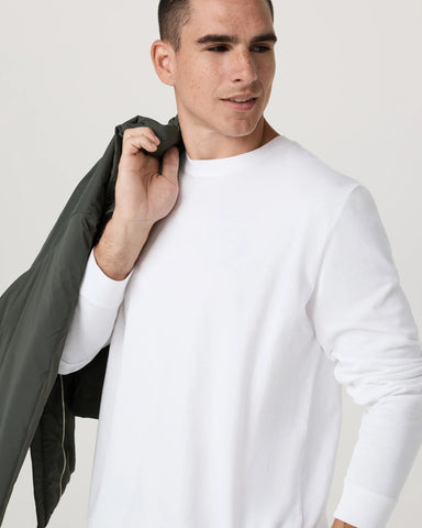 Long Sleeve Vuori Heavyweight Cotton Tee - Relaxed Fit