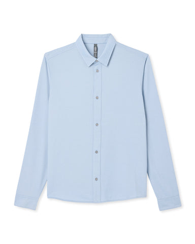 Long Sleeve Knit Oxford Button Down - Classic Fit