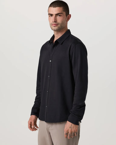 Long Sleeve Knit Oxford Button Down - Classic Fit