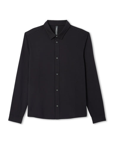 Long Sleeve Knit Oxford Button Down - Classic Fit