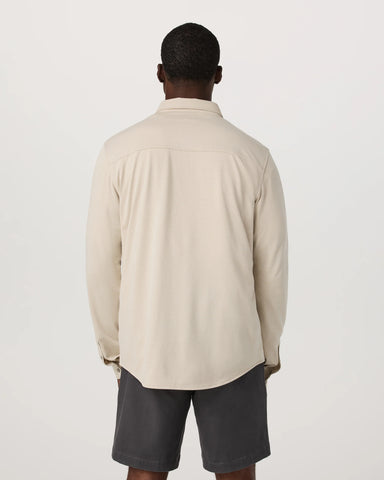 Long Sleeve Knit Oxford Button Down - Classic Fit