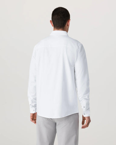 Long Sleeve Knit Oxford Button Down - Classic Fit