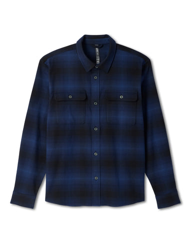 Long Sleeve Flannel Button Down Shirt