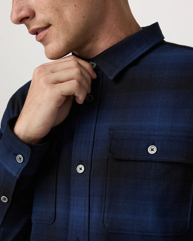 Long Sleeve Flannel Button Down Shirt