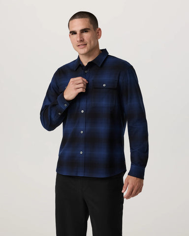 Long Sleeve Flannel Button Down Shirt