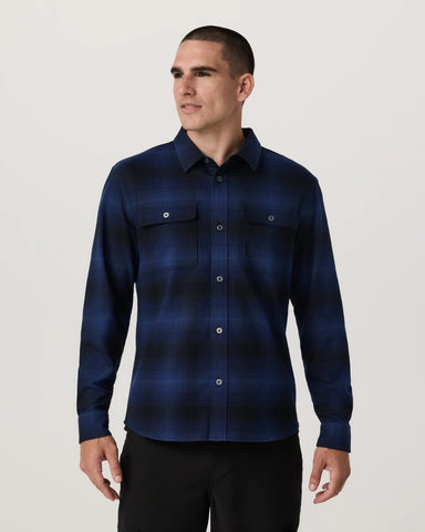 Long Sleeve Flannel Button Down Shirt