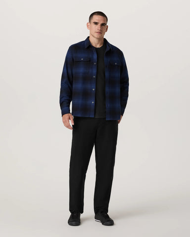 Long Sleeve Flannel Button Down Shirt