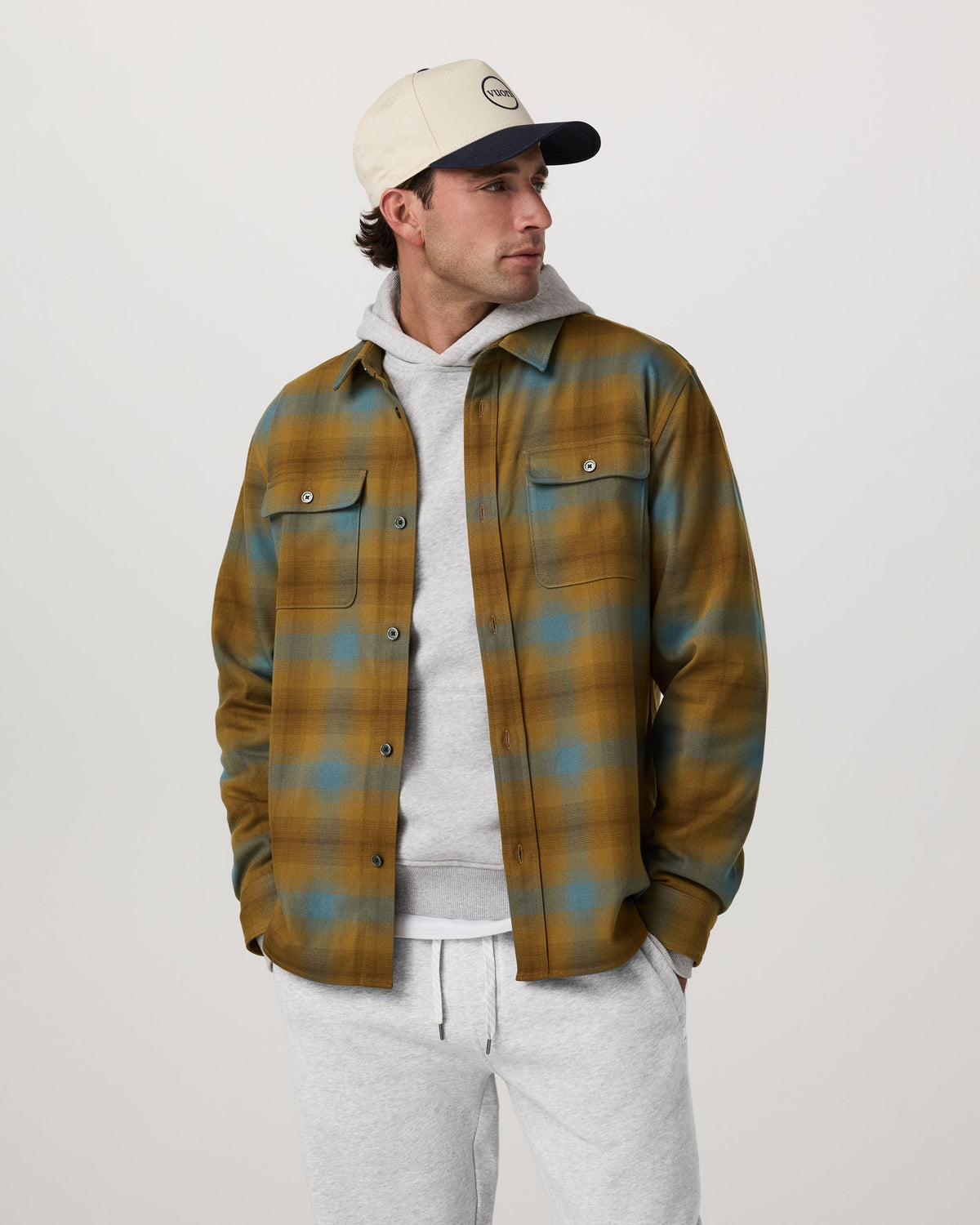 Long Sleeve Flannel Button Down Shirt