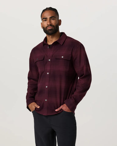 Long Sleeve Flannel Button Down Shirt