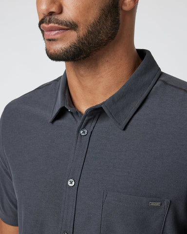 Short Sleeve Ace Button Down