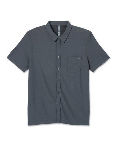 Short Sleeve Ace Button Down