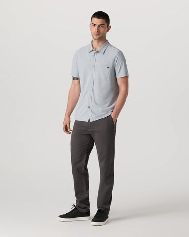 Short Sleeve Ace Button Down