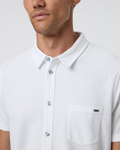 Short Sleeve Ace Button Down