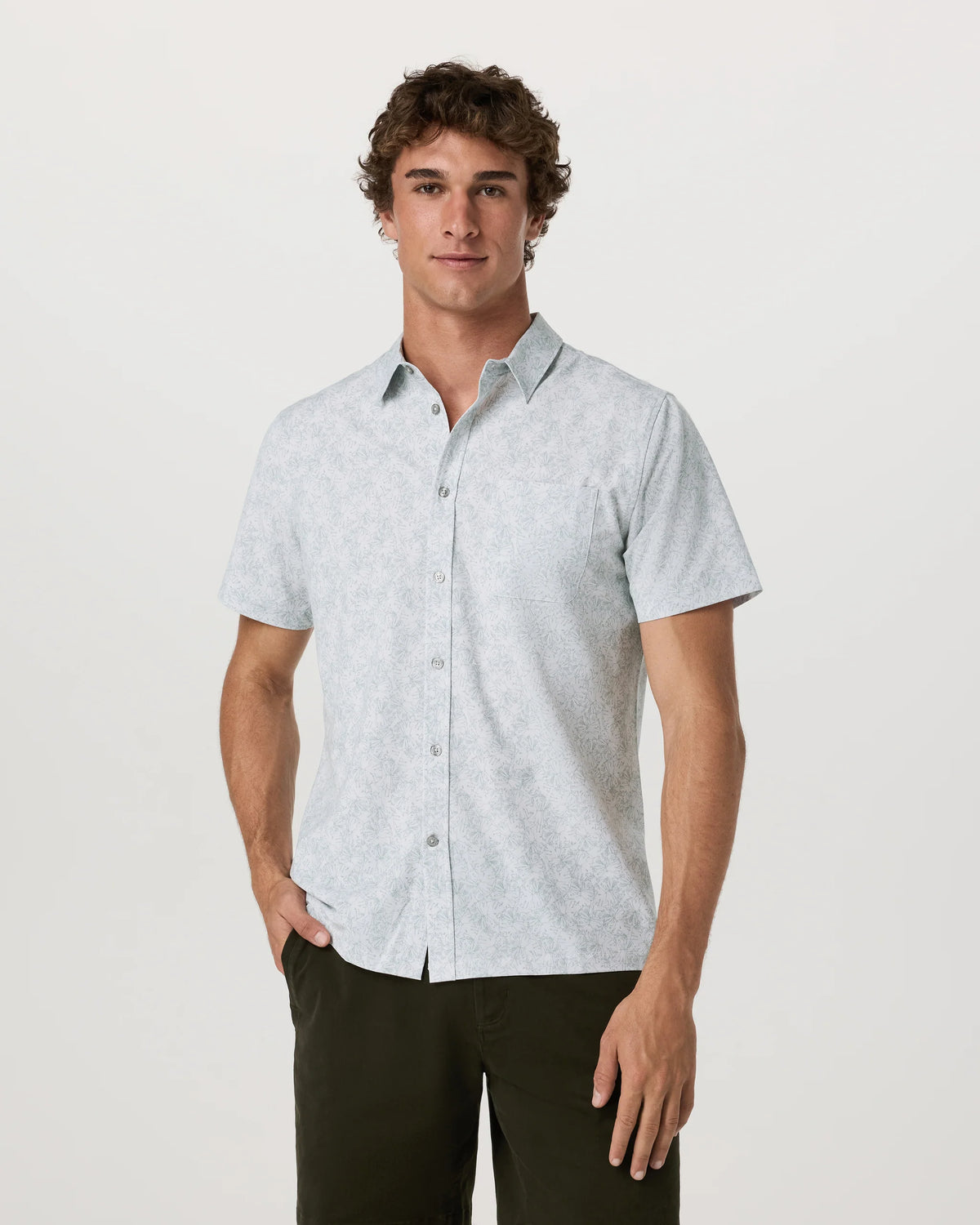 Short Sleeve Bridge Button Down