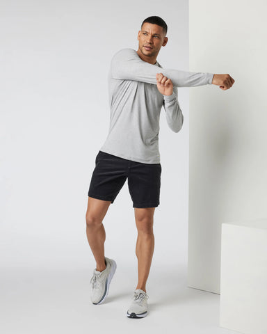 Long-Sleeve Ease Performance Henley