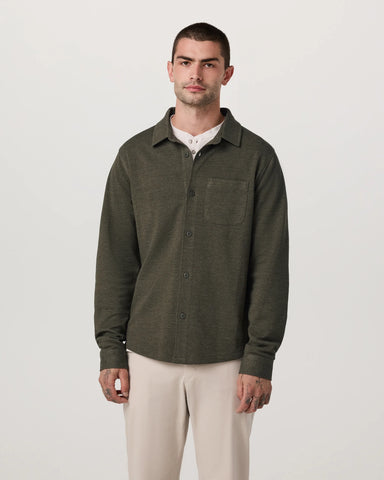 Long Sleeve Jeffreys Button Down Overshirt