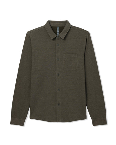 Long Sleeve Jeffreys Button Down Overshirt