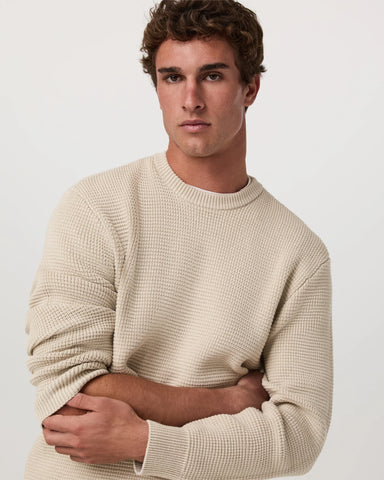 Denver Waffle Crew Sweater