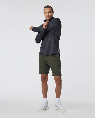 Ponto Half Zip Mock Neck