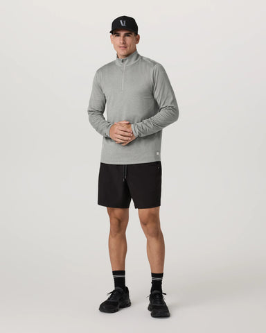 Ponto Half Zip Mock Neck