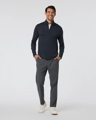 Ponto Half Zip Mock Neck