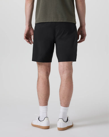 Cascade Crinkle Elastic Waist Short 8"