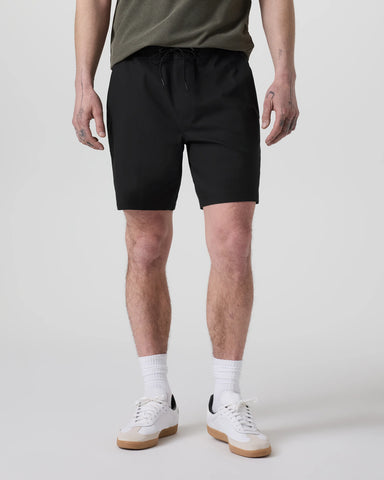 Cascade Crinkle Elastic Waist Short 8"