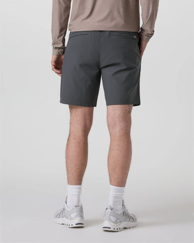 Cascade Crinkle Elastic Waist Short 8"