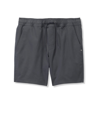 Cascade Crinkle Elastic Waist Short 8"